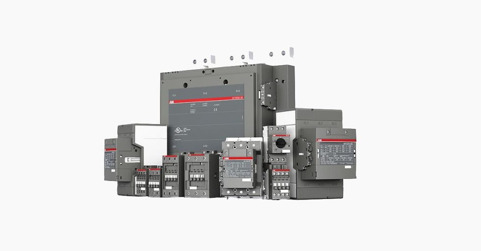 Contactors ABB   Built-in Surge Suppression