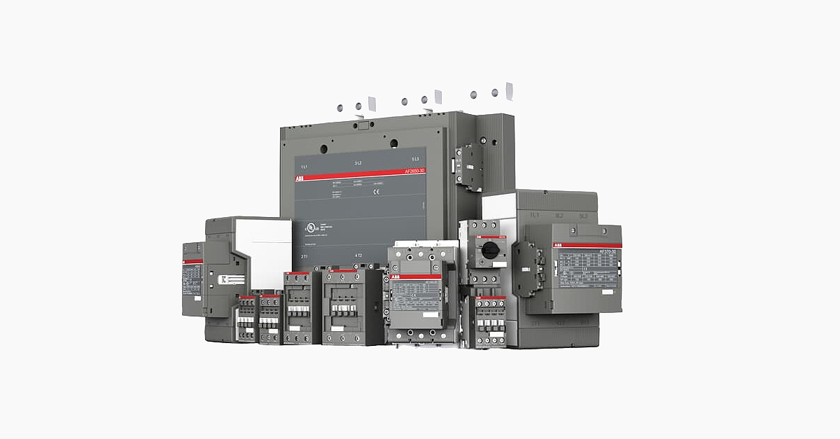 Contactors ABB   Built-in Surge Suppression